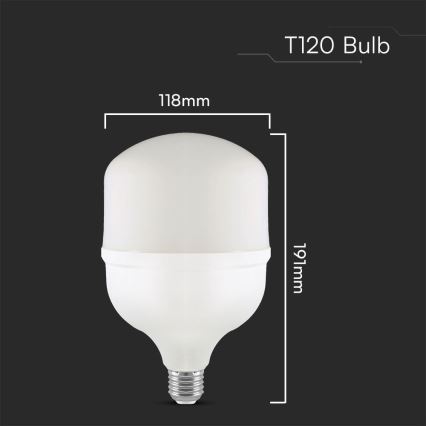 LED-Lampe T120 E27/40W/230V 6500K