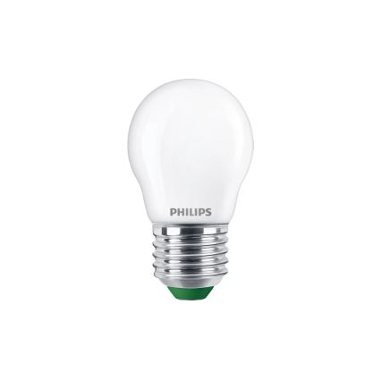 LED-Lampe ULTRAEFFICIENT Philips P45 E27/3,8W/230V 2700K