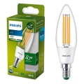 LED-Lampe ULTRAEFFICIENT VINTAGE Philips B35 E14, 2,3 W, 230 V, 3000 K