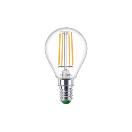 LED-Lampe ULTRAEFFICIENT VINTAGE Philips P45 E14/3,8W/230V 2700K