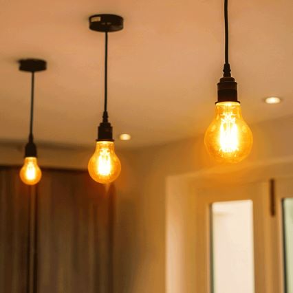 LED-Lampe VINTAGE A65 E27/18W/230V 2700K - Aigostar