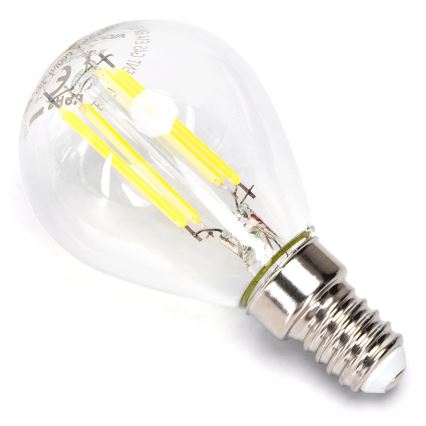 LED-Lampe VINTAGE G45 E14/6W/230V 6500K - Aigostar