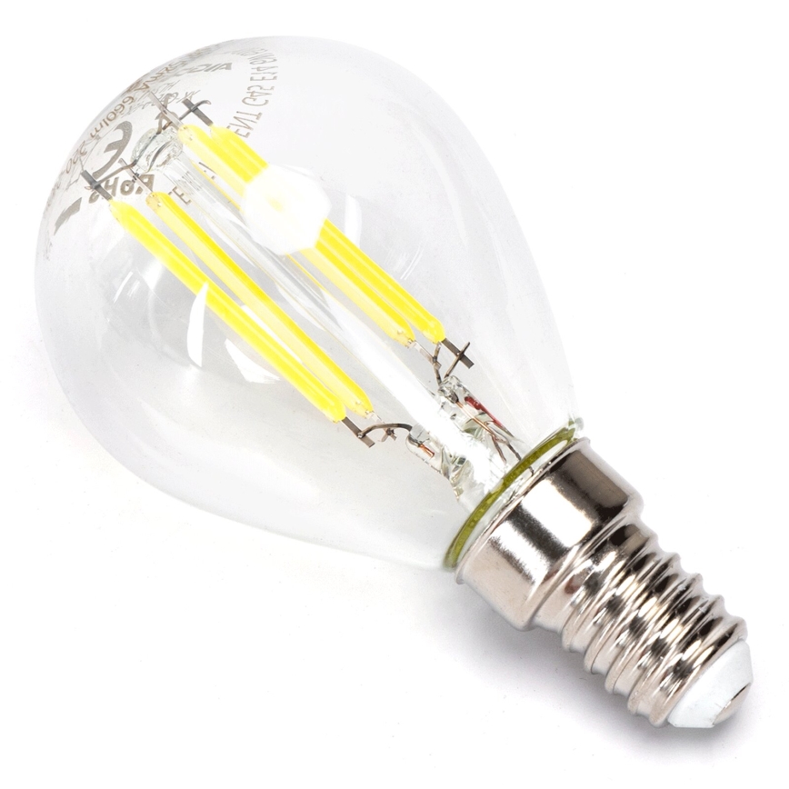 LED-Lampe VINTAGE G45 E14/6W/230V 6500K - Aigostar