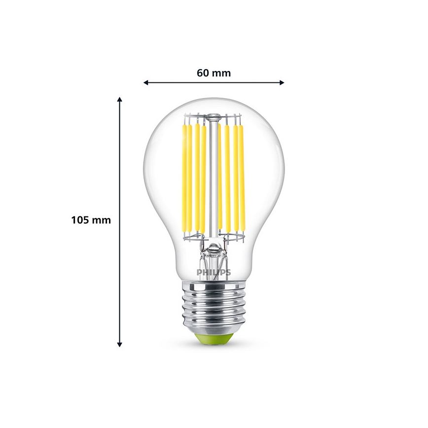 LED-Glühbirne VINTAGE Philips A60 E27/4W/230V 4000K