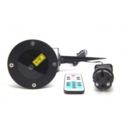 LED Laser-Projektor mit Fernbedienung 1xLED/230V IP65