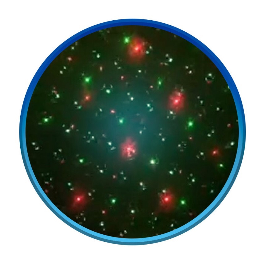 LED Laser-Projektor mit Fernbedienung 1xLED/230V IP65