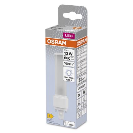 LED-Leuchtmittel G24D-1/6W/230V 4000K - Osram