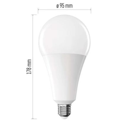 LED-Leuchtmittel A95 E27/28W/230V 4000K