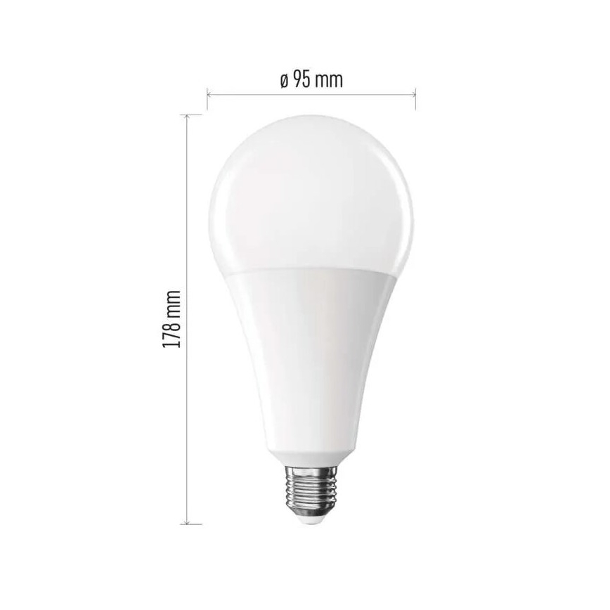 LED-Leuchtmittel A95 E27/28W/230V 4000K