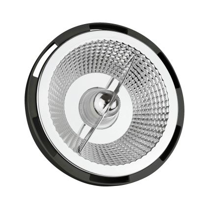 LED-Leuchtmittel AR111 GU10/12W/230V 3000K 15° schwarz