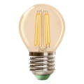 LED-Leuchtmittel CLASSIC AMBER G45 E27/6,5W/230V 2200K - Brilagi