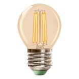 LED-Leuchtmittel CLASSIC AMBER G45 E27/6,5W/230V 2200K - Brilagi