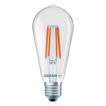 LED-Leuchtmittel CLASSIC FILAMENT E27/6,5W/230V 4000K - Osram