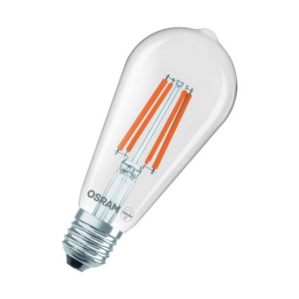 LED-Leuchtmittel CLASSIC FILAMENT E27/6,5W/230V 4000K - Osram