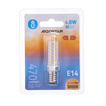 LED-Leuchtmittel E14/4,8W/230V 3000K - Aigostar