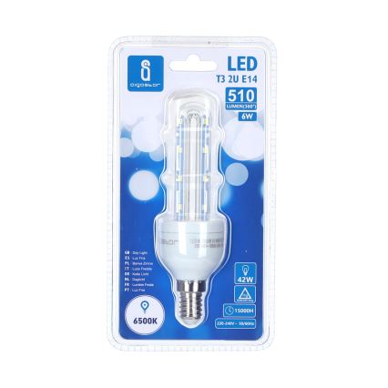 LED-Leuchtmittel E14/6W/230V 6500K - Aigostar