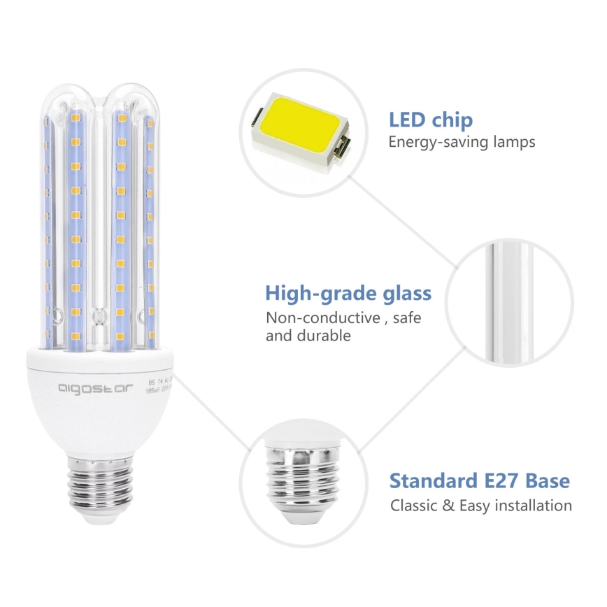 LED-Leuchtmittel E27/23W/230V 3000K - Aigostar