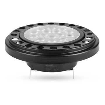 LED-Leuchtmittel ECOLINE AR111 G53/12W/12V 3000K 30° schwarz - Brilagi