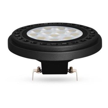 LED-Leuchtmittel ECOLINE AR111 G53/12W/12V 4000K 30° schwarz - Brilagi