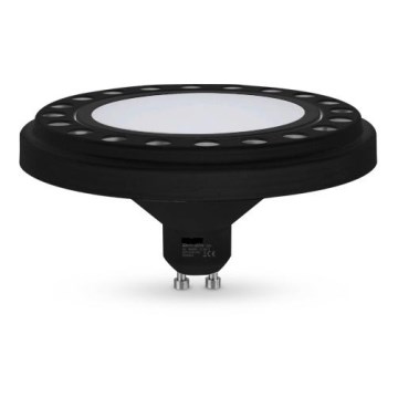 LED-Leuchtmittel ECOLINE AR111 GU10/15W/230V 4000K 30° schwarz - Brilagi