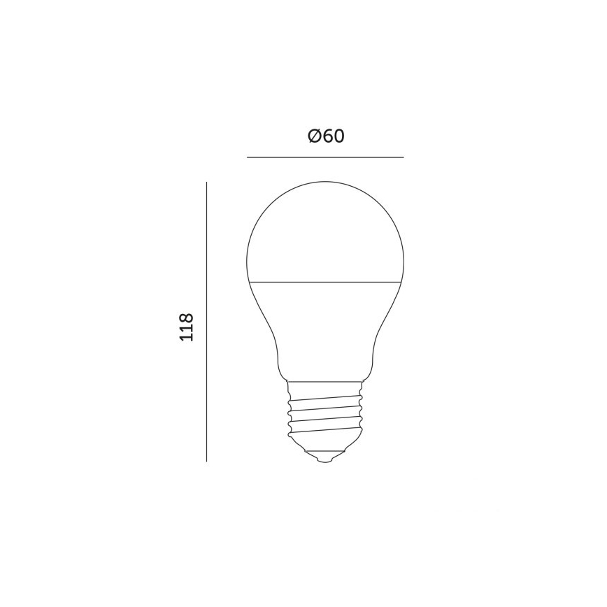 LED-Leuchtmittel für die Pflanzenzucht PLANTY E27/11W/230V 1200K weiß