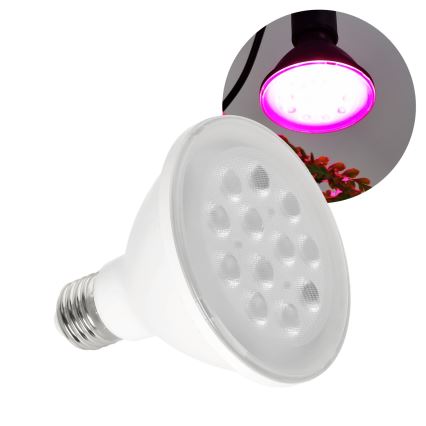 LED-Leuchtmittel für die Pflanzenzucht VITABLOOM E27/9W/230V 1200K weiß - Brilagi