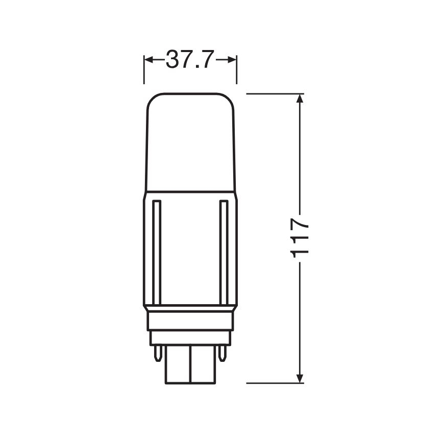 LED-Leuchtmittel G24d/7,5W/230V 4000K - Osram
