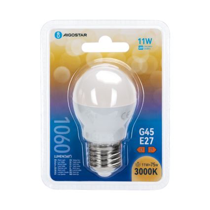 LED-Leuchtmittel G45 E27/11W/230V 3000K - Aigostar