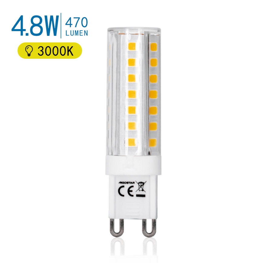 LED-Leuchtmittel G9/4,8W/230V 3000K - Aigostar