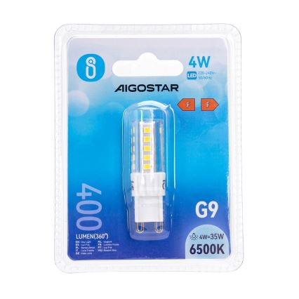 LED-Leuchtmittel G9/4W/230V 6500K - Aigostar