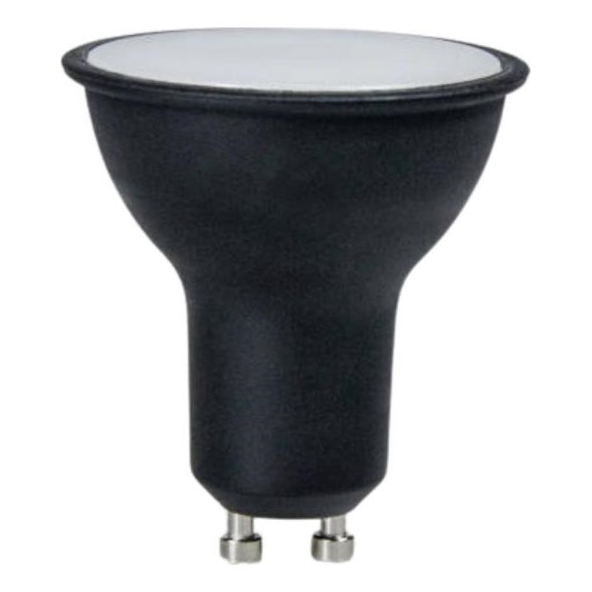 LED-Leuchtmittel GU10/6W/230V 3000K schwarz