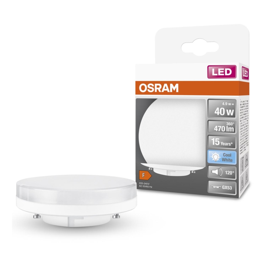 LED-Leuchtmittel GX53/4,9W/230V 4000K - Osram