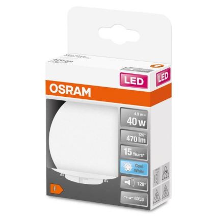 LED-Leuchtmittel GX53/4,9W/230V 4000K - Osram