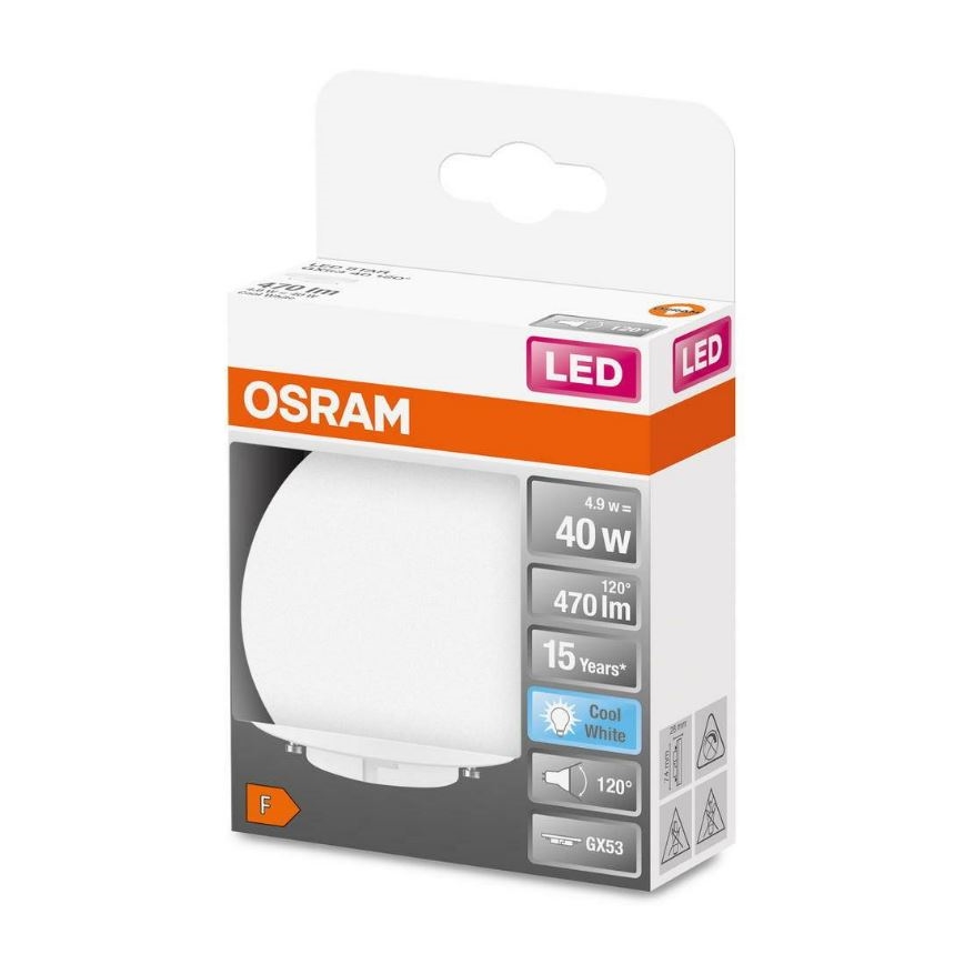 LED-Leuchtmittel GX53/4,9W/230V 4000K - Osram