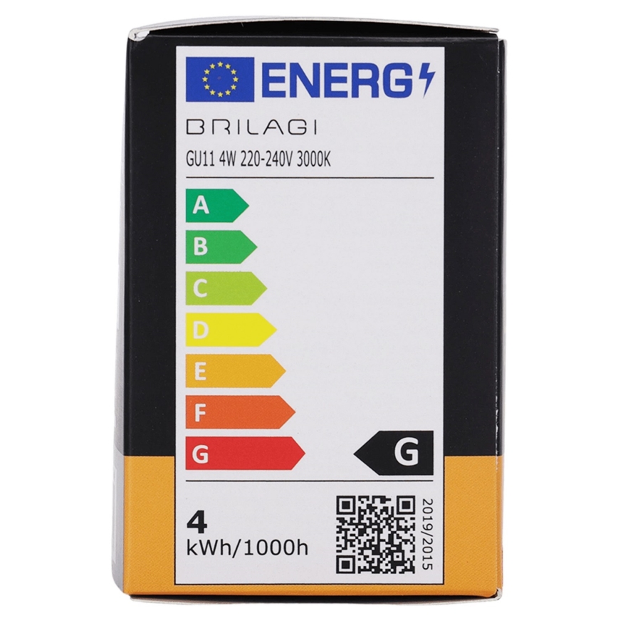 LED-Leuchtmittel MR11 GU10/4W/230V 3000K - BRILAGI
