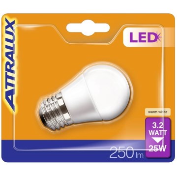 LED-Leuchtmittel P45 E27/3,2W/230V 2700K - Attralux