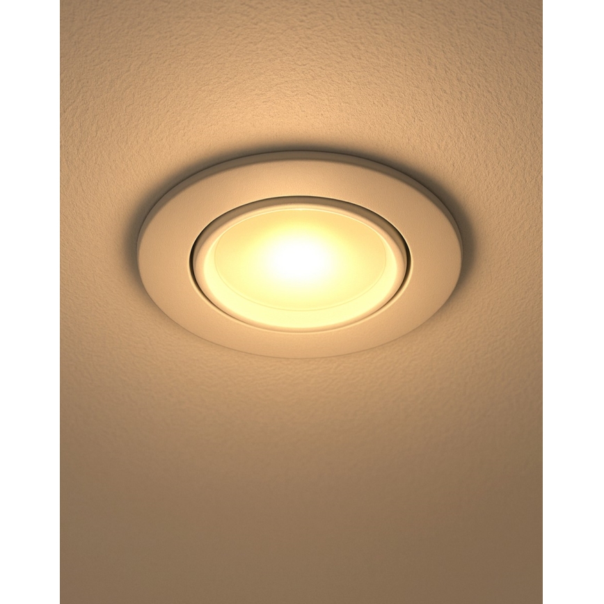 LED-Leuchtmittel Qtec GU10/8W/230V 2700K
