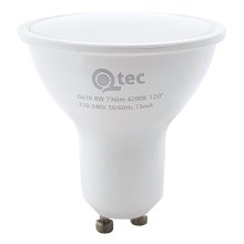 LED-Leuchtmittel Qtec GU10/8W/230V 4200K