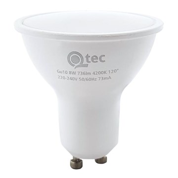 LED-Leuchtmittel Qtec GU10/8W/230V 4200K