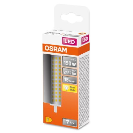 LED-Leuchtmittel R7s/19W/230V 2700K 118 mm - Osram