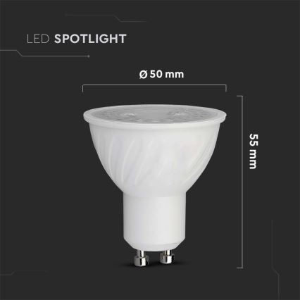 LED-Leuchtmittel SAMSUNG CHIP GU10/6W/230V 3000K