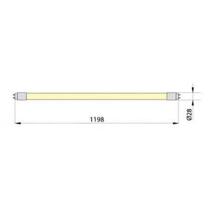 LED Leuchtstofflampe ECOSTER T8 G13/18W/230V 3000K