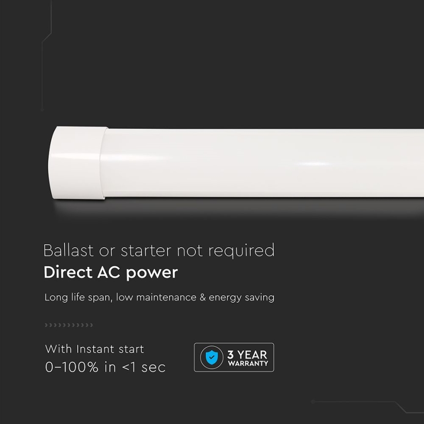 LED Leuchtstofflampe LED/20W/230V 6500K 60 cm weiß
