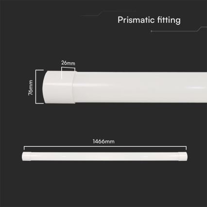 LED Leuchtstofflampe LED/50W/230V 3000/4000/6500K 146 cm