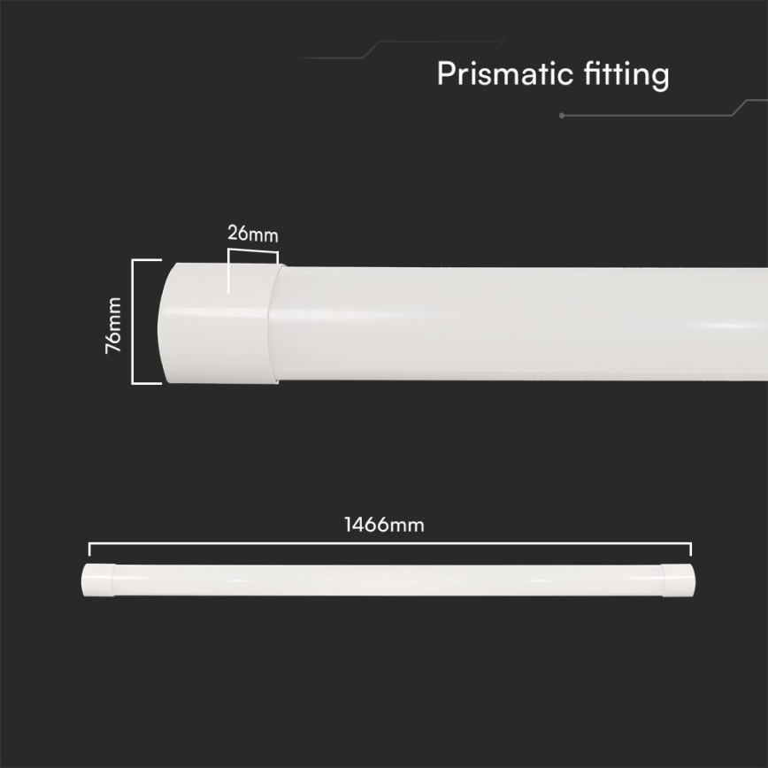 LED Leuchtstofflampe LED/50W/230V 3000/4000/6500K 146 cm