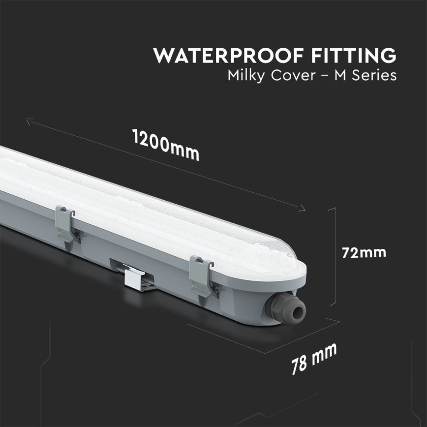 LED-Technische Leuchtstofflampe M-SERIES LED/36W/230V 4000K 120cm IP65
