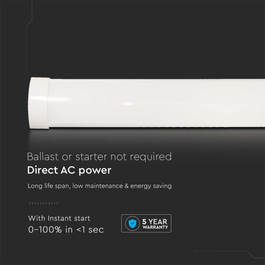 LED-Leuchtstofflampe SAMSUNG CHIP LED/20W/230V 4000K 60 cm