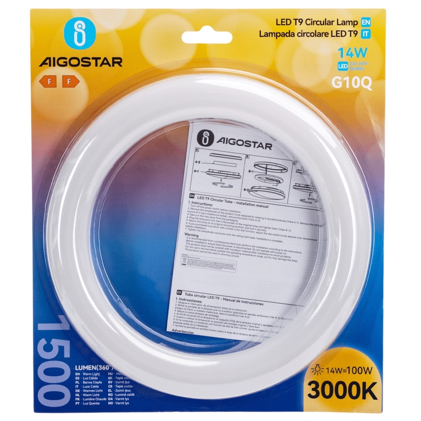 LED-Leuchtstoffröhre G10q/14W/230V 4000K - Aigostar