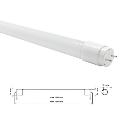 LED-Leuchtstoffröhre G13/18W/230V T8 3600-4800K