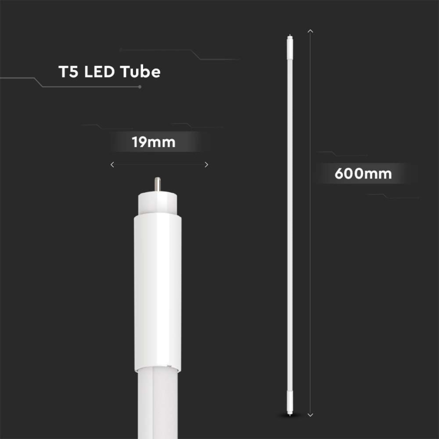 LED-Leuchtstoffröhre T5 G5/8W/230V 6500K 60 cm